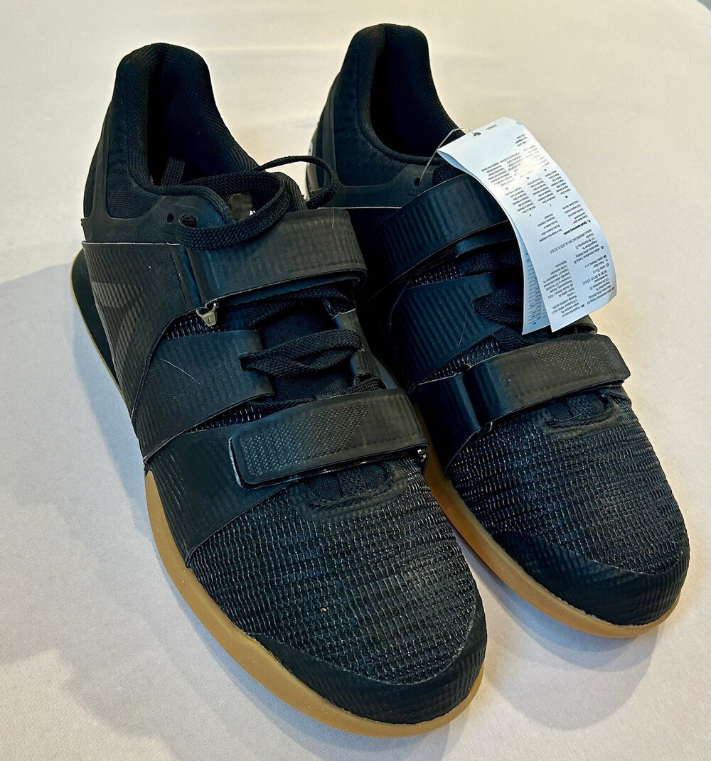 Rare Reebok X WIT Men’s Olympic Weightlifting Training Shoes Black. Size 11.5